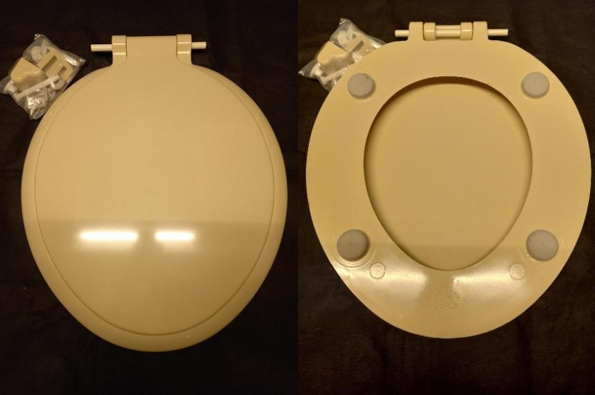 Toilet Seat Replacements. Champagne Colour. ARENA. UK